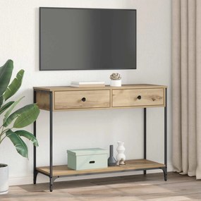 vidaXL Τραπέζι κονσόλας Artisan Oak 100 x 34,5 x 75 εκ.