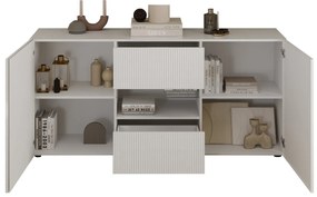 Έπιπλο Τηλεόρασης Ανθρακί Οξειδωμένο 121x43x57