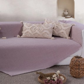 Ριχτάρι Τριθέσιου Καναπέ (180x300) Nef-Nef Homeware Betty Mauve