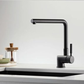 La Torre Tech 12115 Black Matt - Μπαταρία Κουζίνας σπαστή