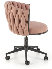 Καρέκλα γραφείου Houston 1406, Τριανταφυλλί, 75x55x60cm, 10 kg, Με ρόδες, Μηχανισμός καρέκλας: Economic | Epipla1.gr