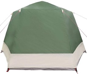 vidaXL Σκηνή Camping Πράσινο 420 x 420 x 227 εκ Πολυεστέρας