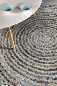 Χαλί Rugget Denim Guy Laroche 150X150cm Round