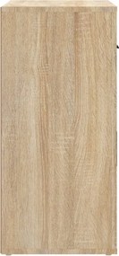 vidaXL Ντουλάπι Sonoma Δρυς 80x33x70 εκ. από Επεξεργασμένο Ξύλο