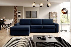 Γωνιακός καναπές Orchid-Mple Skouro-Αριστερή