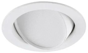 Σποτ χωνευτό οροφής LED NOX αλουμινίου λευκό ασημί Viokef-4157200-Λευκό 4157200