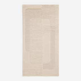 Διάδρομος χαλιού με γεωμετρικό ανάγλυφο μοτίβο, LODGO