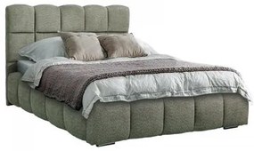 ΔΙΠΛΟ ΚΡΕΒΑΤΙ Fylliana Velora ΛΑΔΙ ΧΡΩΜΑ 185x223x125εκ (160x200) 887-225-030