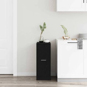 vidaXL Φαρμακοποιϊκή Ντουλάπα Μαύρη δρυς 30 x 41 x 77.5 εκ