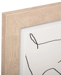 Πίνακας σε καμβά με πλαίσιο Facedy I mdf 50x2x70εκ