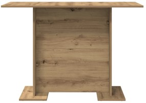 vidaXL Τραπέζι Φαγητού Artisan Oak 110x60x75 εκ Επεξεργασμένο Ξύλο