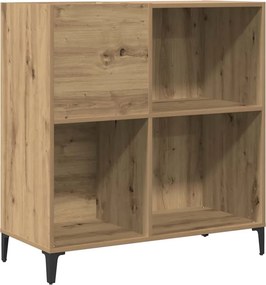 vidaXL Δισκοθήκη τεχνίτης Δρυς 84,5 x 38 x 89εκ από Επεξεργασμένο Ξύλο