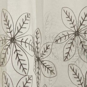 Κουρτίνα (270x280) Με Τρουκς Whitegg K0164 Εκρού,Γκρι