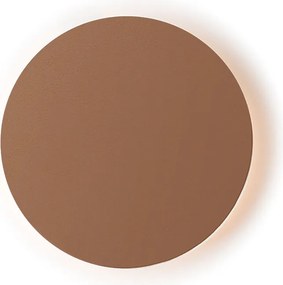 Απλίκα Τοίχου LED Aca Eclipse ZM1710LEDWLL Camel Leather
