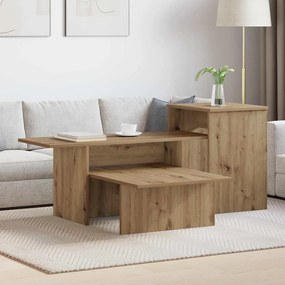 vidaXL Τραπέζι κονσόλας Artisan Oak 91,5 x 35 x 38,5 εκ
