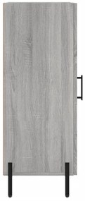 vidaXL Ντουλάπι Γκρι Sonoma 34,5x34x90 εκ. από Επεξεργασμένο Ξύλο