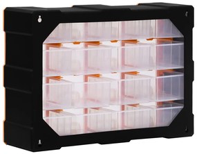 vidaXL Συρταριέρα Οργάνωσης με 16 Μεσαία Συρτάρια 52 x 16 x 37 εκ.