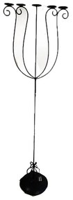 Διακοσμητικό Kηροπήγιο Με Βάση JCG 201 43ΧΥ145cm Metal