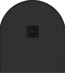 vidaXL Καθρέφτης Τοίχου Οβάλ Μαύρος 80 x 35 εκ.