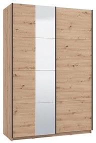 Wardrobe with Mirror Gard 150 OG h217 Artisan 146x61x218 cm