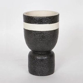 ΚΑΣΠΩ ΤΣΙΜΕΝΤΟ ΜΑΥΡΟ - ΛΕΥΚΟ 14x14x24cm|752-18033