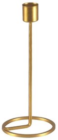 Κηροπήγιο Evelyn 35107 Φ9,5x23,5cm Gold GloboStar Metal