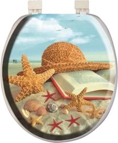 Stewehome Κλασικό καπάκι τουαλέτας με σφουγγάρι