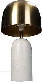 Επιτραπέζιο Φωτιστικό ArteLibre Λευκό Μάρμαρο 20x20x39cm