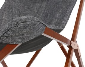 ΚΑΡΈΚΛΕΣ &amp; ΠΟΛΥΘΡΌΝΕΣ ΚΉΠΟΥ BUTTERFLY CHAIR MIXED GREY LESLI LIVING 42448