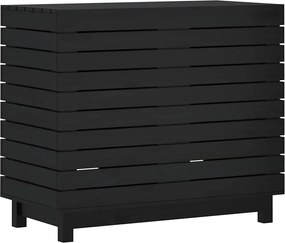 vidaXL Καλάθι Ρούχων 88,5 x 44 x 76 εκ. από Μασίφ Ξύλο Πεύκου