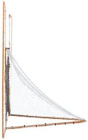 VEVOR 12x9 ft 3-IN-1 Lacrosse Goal Net with Backstop Target Rebounder Equipment