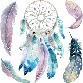 Αυτοκόλλητα Τοίχου Ango Watercolour Dreamcatcher 54111