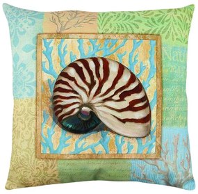 Μαξιλάρι Διακοσμητικό (Με Γέμιση) A12620 Multi Aberto Design 43X43 Cotton-Polyester