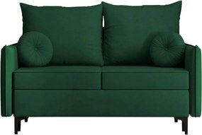 Καναπές - κρεβάτι Leon small-Prasino - 145.00Χ94.00Χ101.00cm