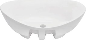 vidaXL Σετ Επίπλων Μπάνιου 2 Τεμαχίων Χρώμα Δρυός Κεραμικό