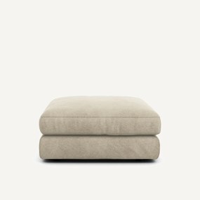 Πουφ από λινό βελούδο, SKANDER