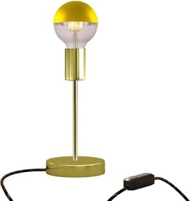 Επιτραπέζιο Φωτιστικό Μεταλλικό Alzaluce Half Cup Χρυσό Dimmer