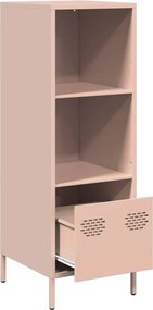 vidaXL Ντουλάπι Ροζ 35x39x103,5 εκ. από Χάλυβα