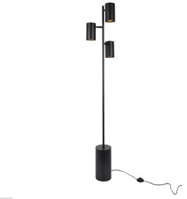 ΔΑΠΕΔΟΥ ΜΑΥΡΟ ΜΕΤΑΛΛΟ D15*H165cm 3ΧΕ27 KENNETH ACA MF240573