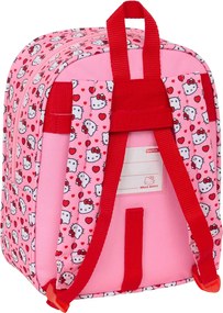 Σχολική Τσάντα Hello Kitty Ροζ 22 x 27 x 10 cm