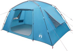 vidaXL Καταφύγιο Τέντας με στέγη Μπλε 400 x 210 x 180 εκ Πολυεστέρας