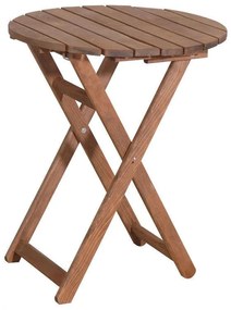 Τραπέζι Πτυσσόμενο 213711 60x72cm Brown