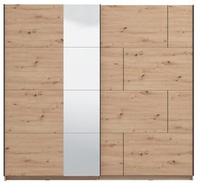 Ντουλάπα Συρόμενη ALERIA 220 OG Artisan oak 220x61x205εκ. 220x61x205 εκ.