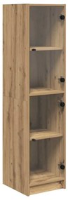 vidaXL Highboard Artisan Oak 35 x 37 x 142 εκ Επεξεργασμένο ξύλο