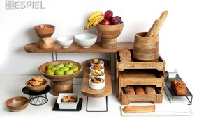 ΜΠΩΛ ΜΕ ΠΟΔΙ ΞΥΛΟ MANGO 45,09X25,4ΕΚ