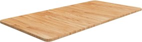 vidaXL Πάγκος Μπάνιου Αν. Καφέ 100x50x1,5 εκ. Επεξ. Μασίφ Ξύλο
