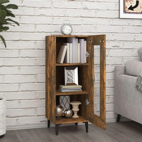 vidaXL Ντουλάπι Καπνιστή Δρυς 34,5 x 34 x 90 εκ. Επεξεργασμένο Ξύλο