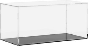 vidaXL Κουτί Βιτρίνας Διαφανές Ακρυλικό 24x12x11 εκ.