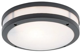 Φωτιστικό Οροφής - Πλαφονιέρα Chios IP44 4081701 Anthracite Viokef Aluminium