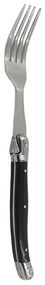 Πιρούνι Φαγητού Nero 03948 Black-Silver Dinox Stainless Steel